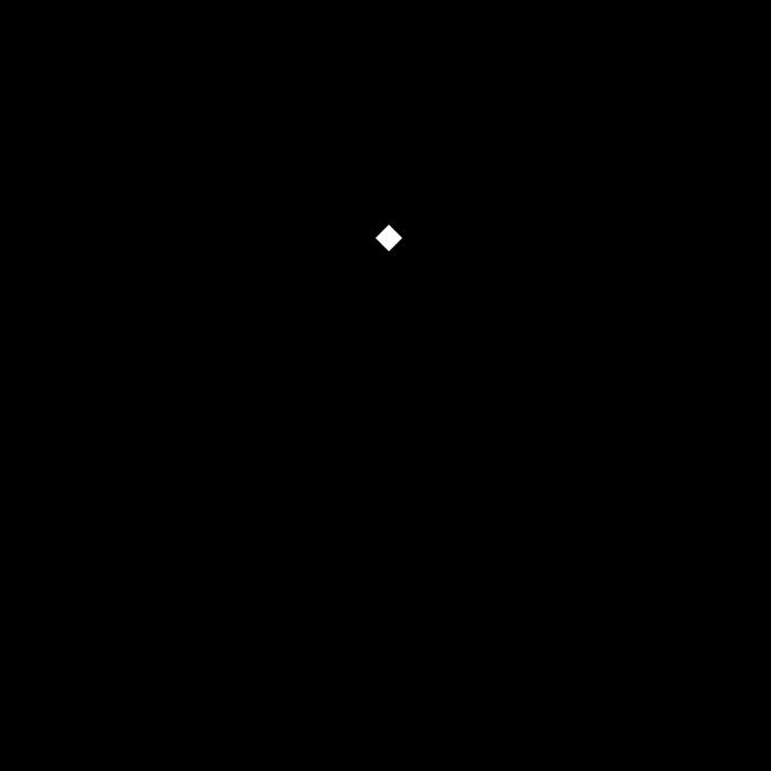 A gif of the MythoFutuRiddim logo in black/white